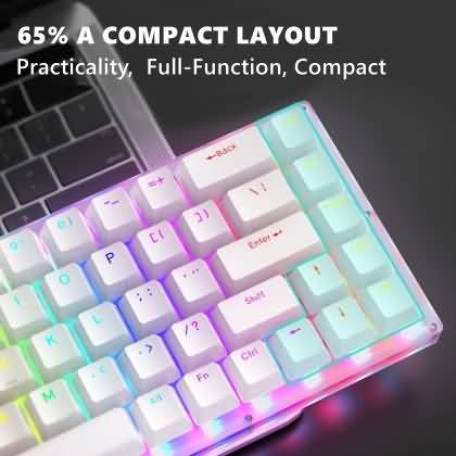 Womier Keys Hot Swappable Keyboard Mechanical Keyboard Rgb